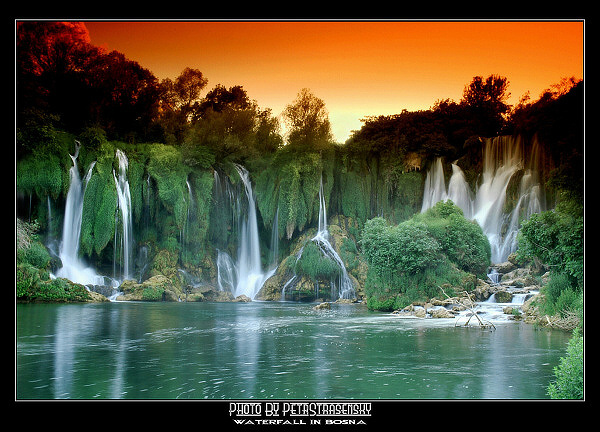 waterfall-in-bosna
